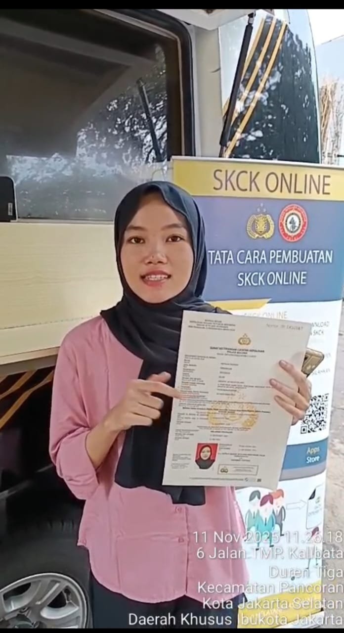 Jemput Bola ke Gudang Sarinah, SKCK Online Keliling Polda Metro Jaya Permudah Warga